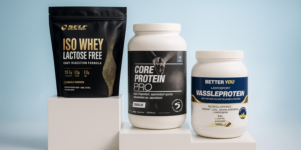 Testvinnarna från testet av Laktosfritt proteinpulver