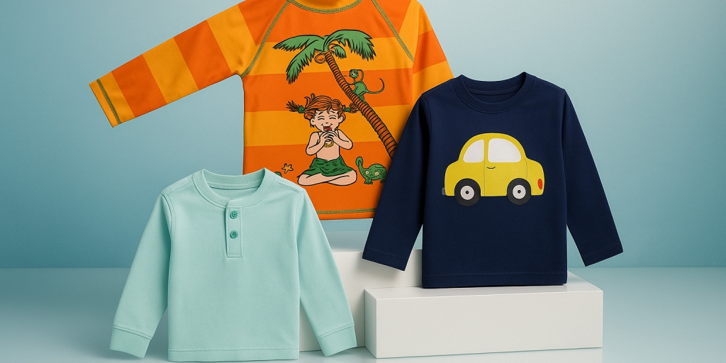 Testvinnarna från testet av Långärmad t-shirt