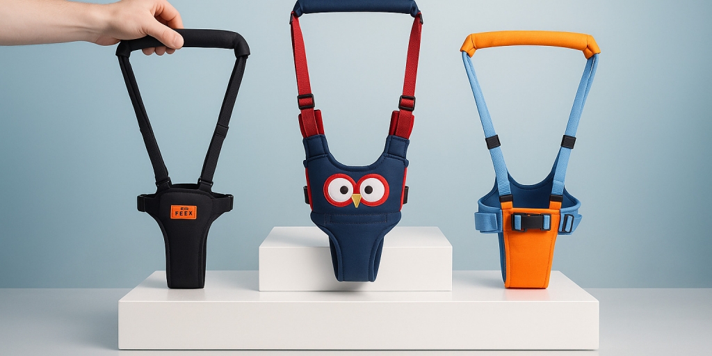 Testvinnarna från testet av Lära gå sele