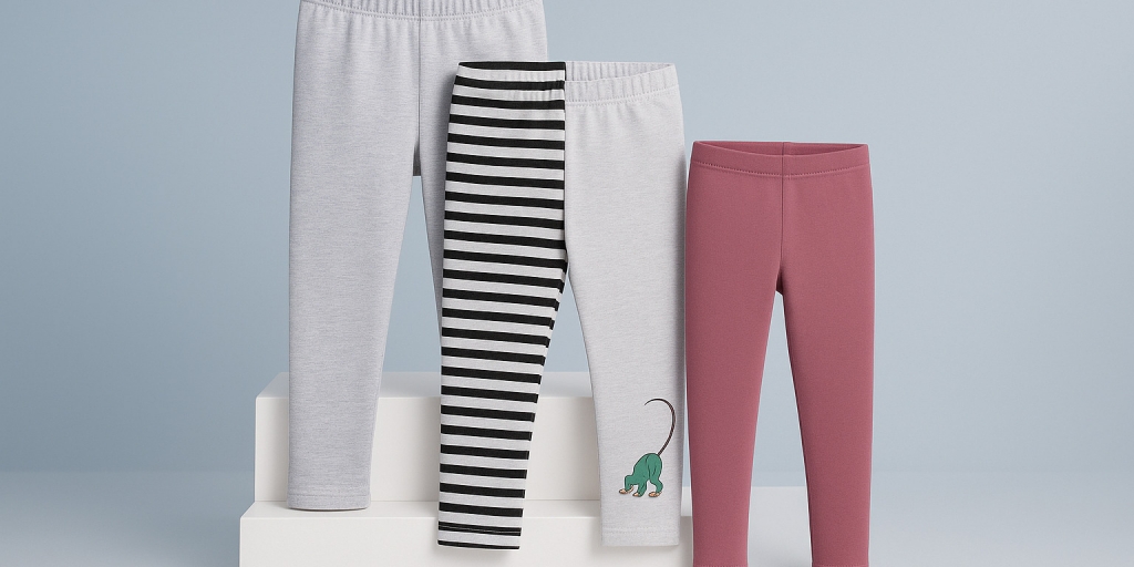Testvinnarna från testet av Leggings barn