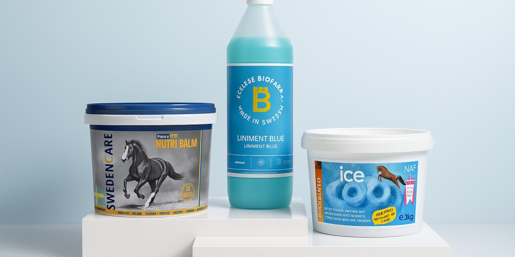 Testvinnarna från testet av Liniment häst