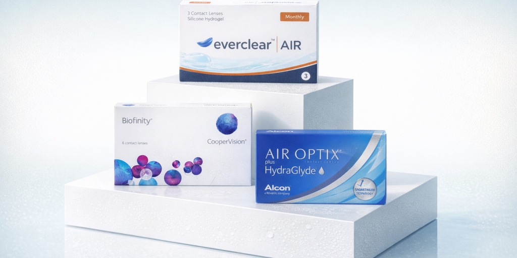 Testvinnarna från testet av Månadslinser