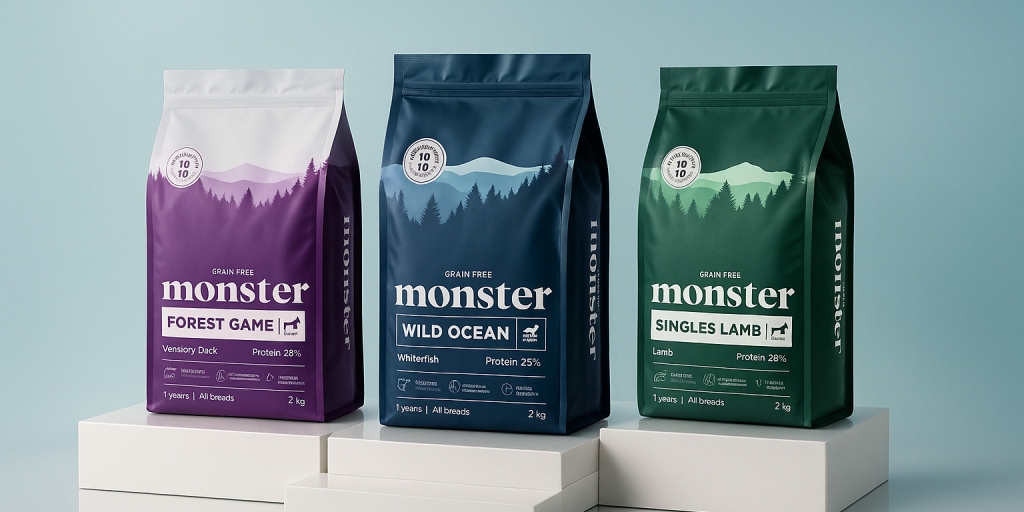 Testvinnarna från testet av Monster hundfoder