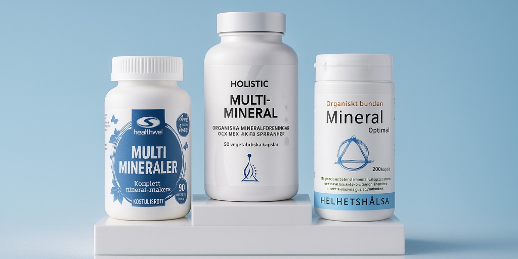 Testvinnarna från testet av Multimineraler
