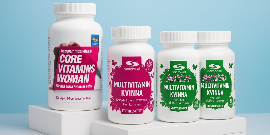 Testvinnarna från testet av Multivitamin kvinna