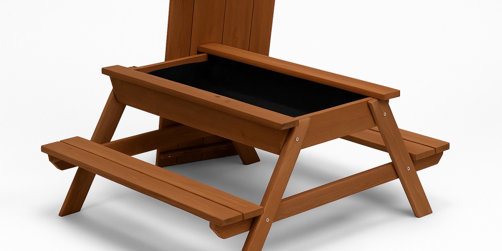 Testvinnarna från testet av Picknickbord barn