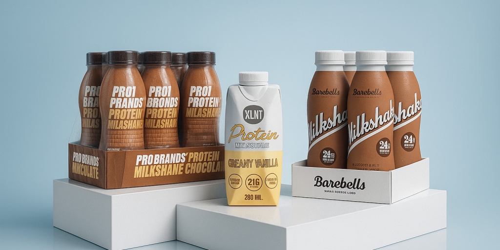 Testvinnarna från testet av Proteinmilkshake