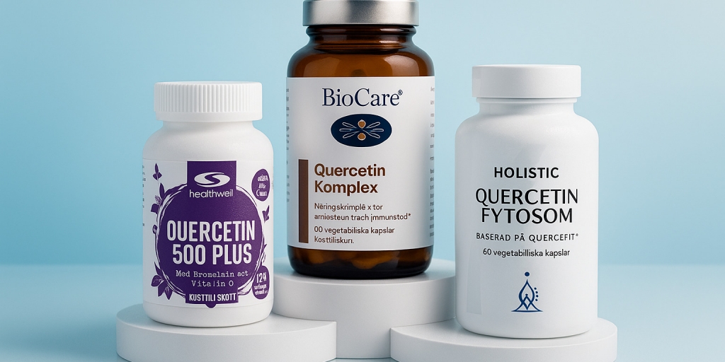 Testvinnarna från testet av Quercetin