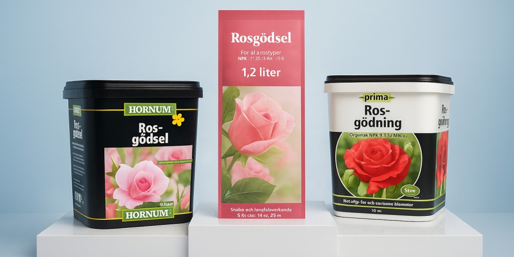 Testvinnarna från testet av Rosgödsel