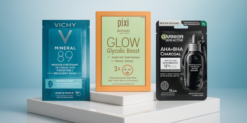 Testvinnarna från testet av Sheet mask