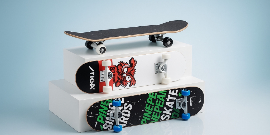 Testvinnarna från testet av Skateboard