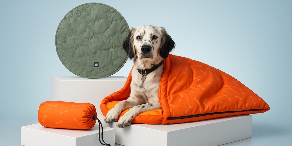 Testvinnarna från testet av Sovsäck hund