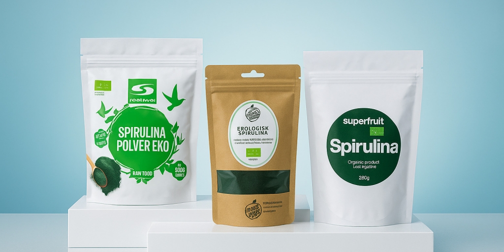 Testvinnarna från testet av Spirulinapulver