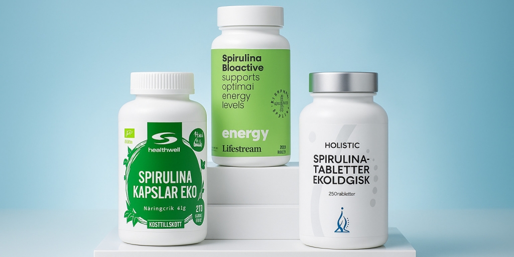 Testvinnarna från testet av Spirulinatabletter