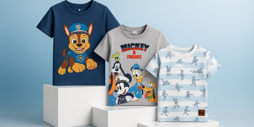 Testvinnarna från testet av T-shirt barn