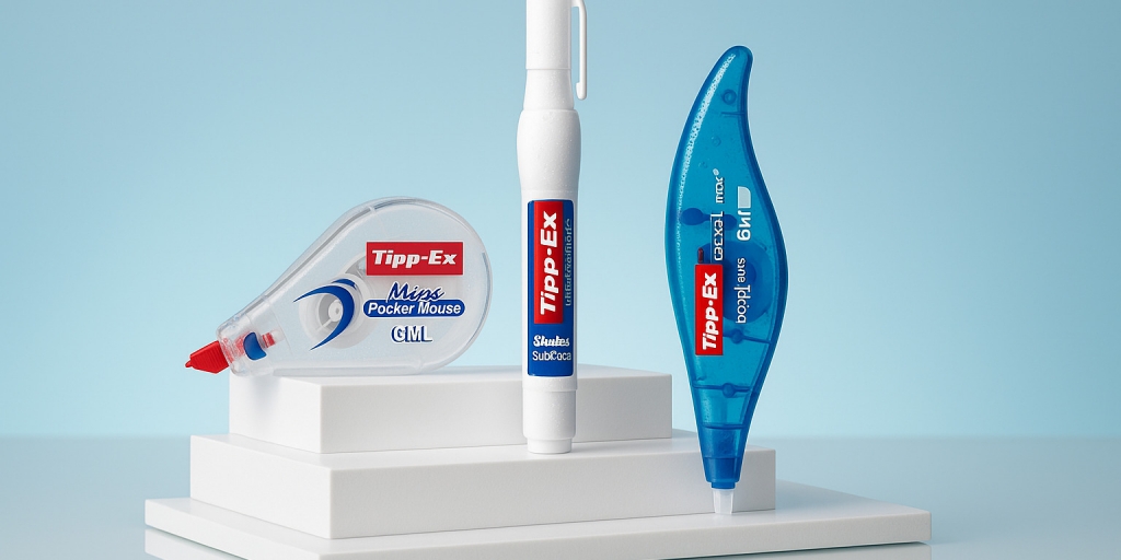 Testvinnarna från testet av Tippex