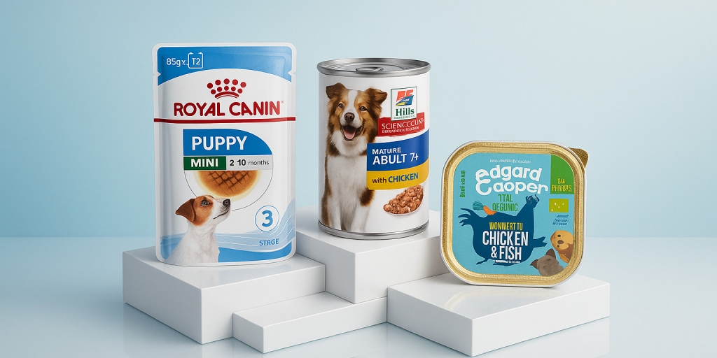 Testvinnarna från testet av Våtfoder hund