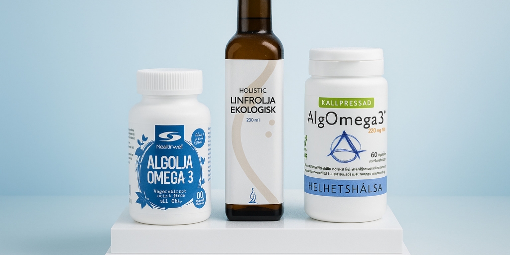 Testvinnarna från testet av Vegansk Omega 3