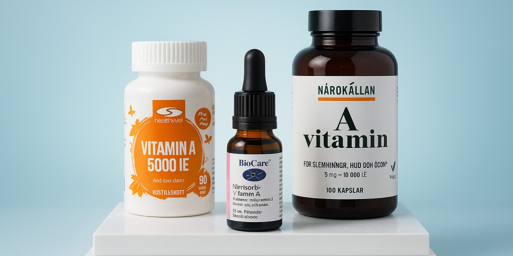 Testvinnarna från testet av Vitamin A
