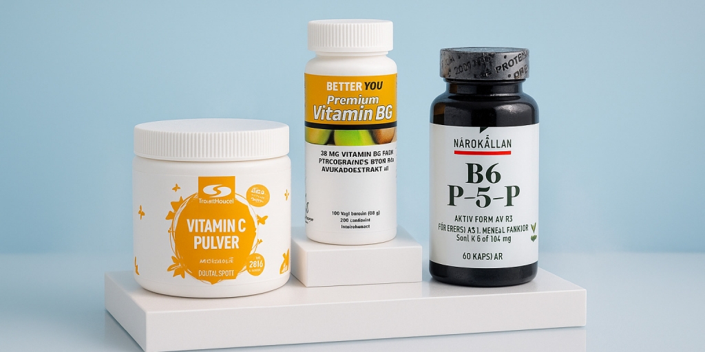 Testvinnarna från testet av Vitamin B6 Pyridoxin