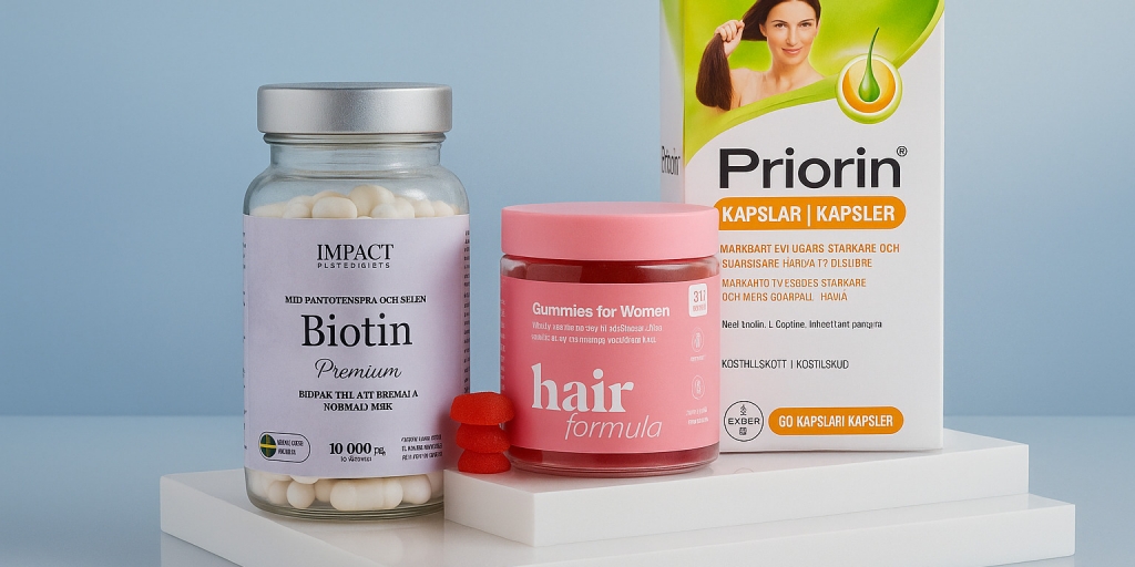 Testvinnarna från testet av Vitaminer för håret