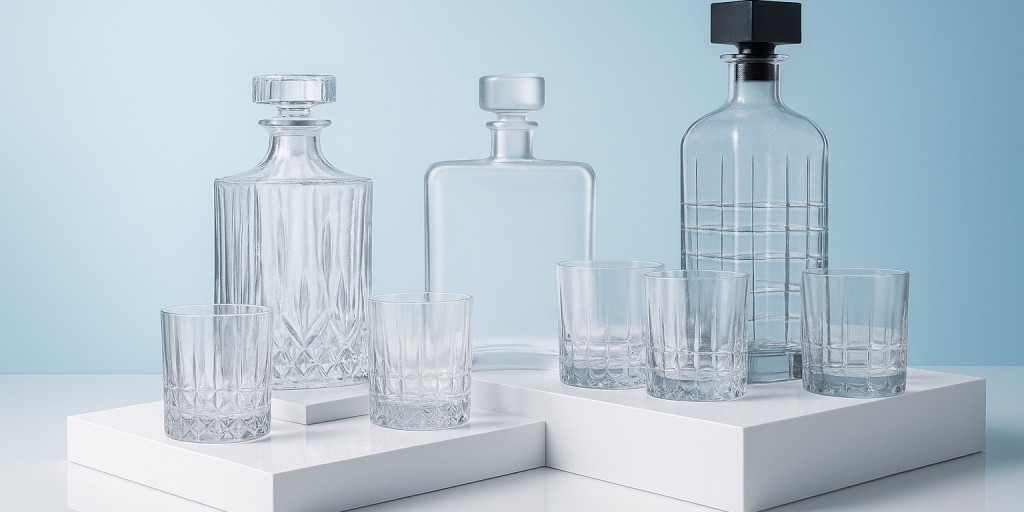 Testvinnarna från testet av Whiskey karaff