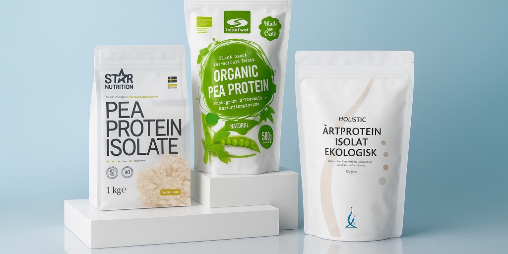 Testvinnarna från testet av Ärtprotein