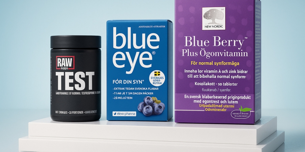 Testvinnarna från testet av Ögonvitamin