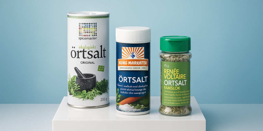 Testvinnarna från testet av Örtsalt
