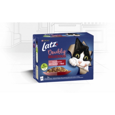  Doubly Delicious I Gelé  Våtfoder till Katt