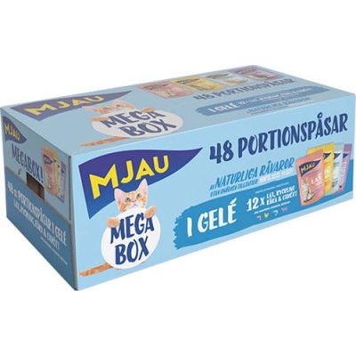  Megabox Kött & Fisk i Gelé Kattfoder
