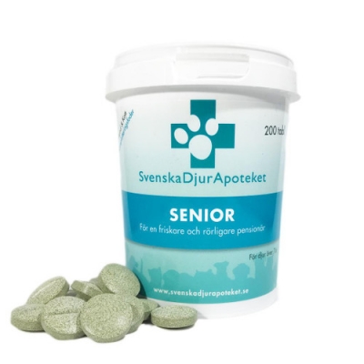  Senior Tabletter fodertillskott