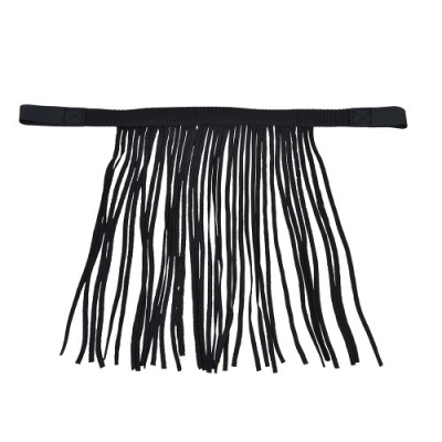  Svart Flugpannband till Häst