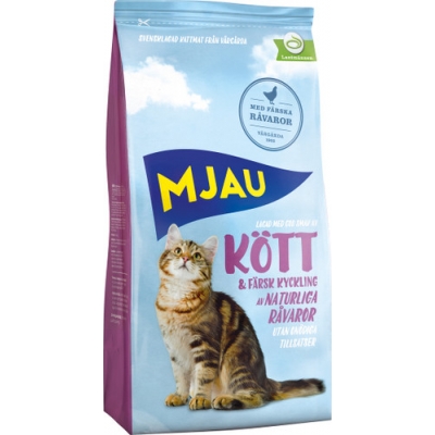  Torrfoder köttsmak för katt