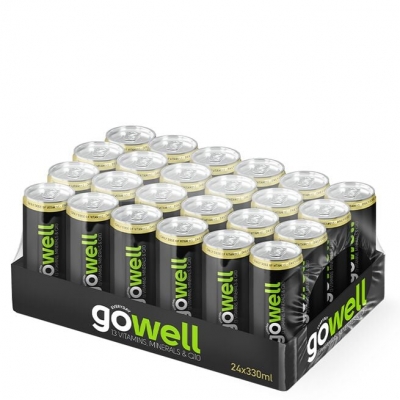 24 x GoWell Funktionsdryck Flak 33 cl                                                                     Cola