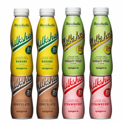 8 x Barebells Milkshake 330 ml Mixflak