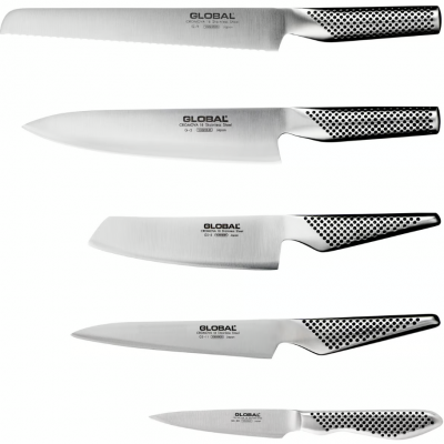 Global Knivset 5 knivar