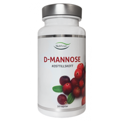 Nutrivian D Mannose 50 kapslar