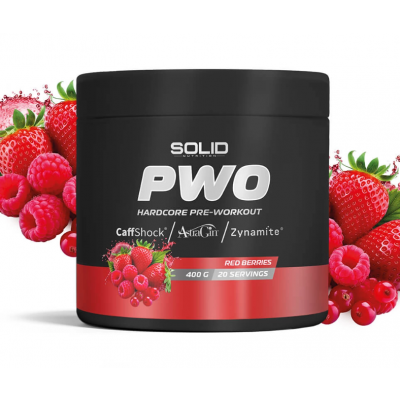 SOLID Nutrition BLACK LINE PWO