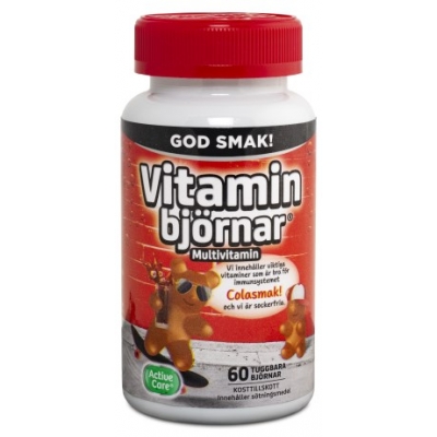 Active Care Vitaminbjörnar Cola