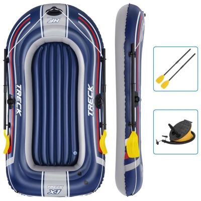 Bestway Gummibåt Hydro-Force med pump och åror blå