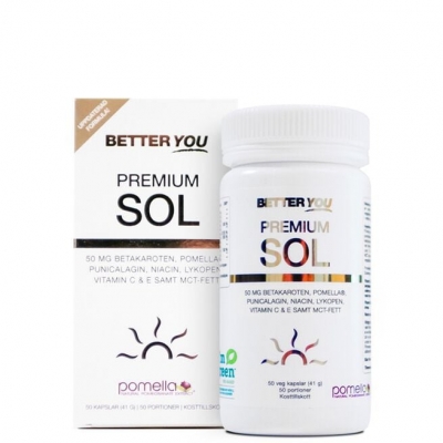 Better You Premium Sol Betakaroten 50 kapslar