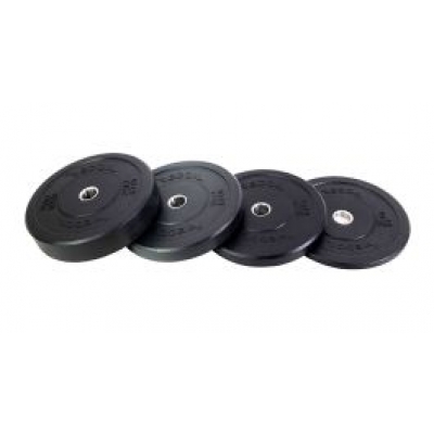 Bumper Plates Hi-Temp 5-25kg Svart