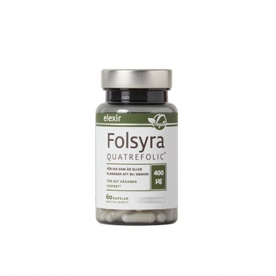 Elexir Pharma Folsyra 60 kapslar