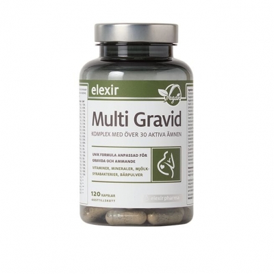 Elexir Pharma Multi Gravid 120 kapslar