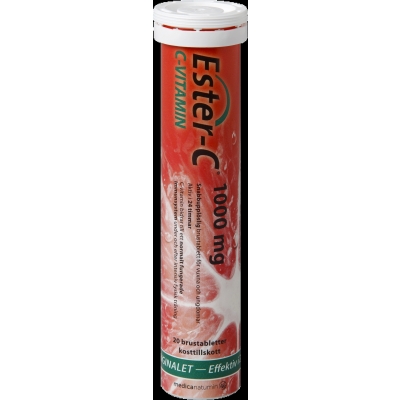 Ester-C Brus 1000mg Brustablett 20st