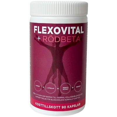 Flexovital + Rödbeta kapslar 90 st
