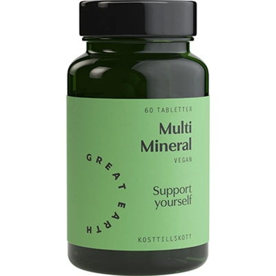 Great Earth Multi Mineral 60 tabletter