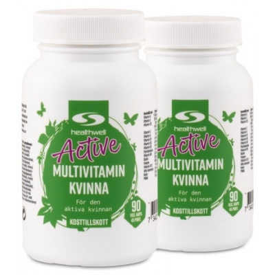 Healthwell Active Multivitamin Kvinna
