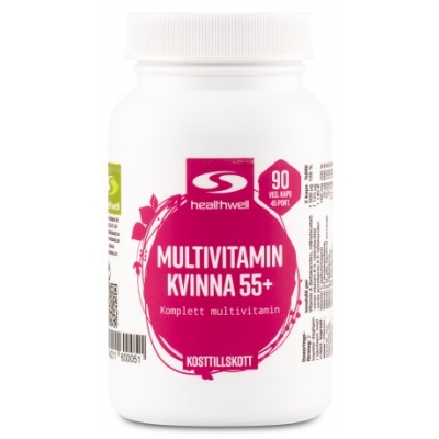 Healthwell Multivitamin Kvinna 55+